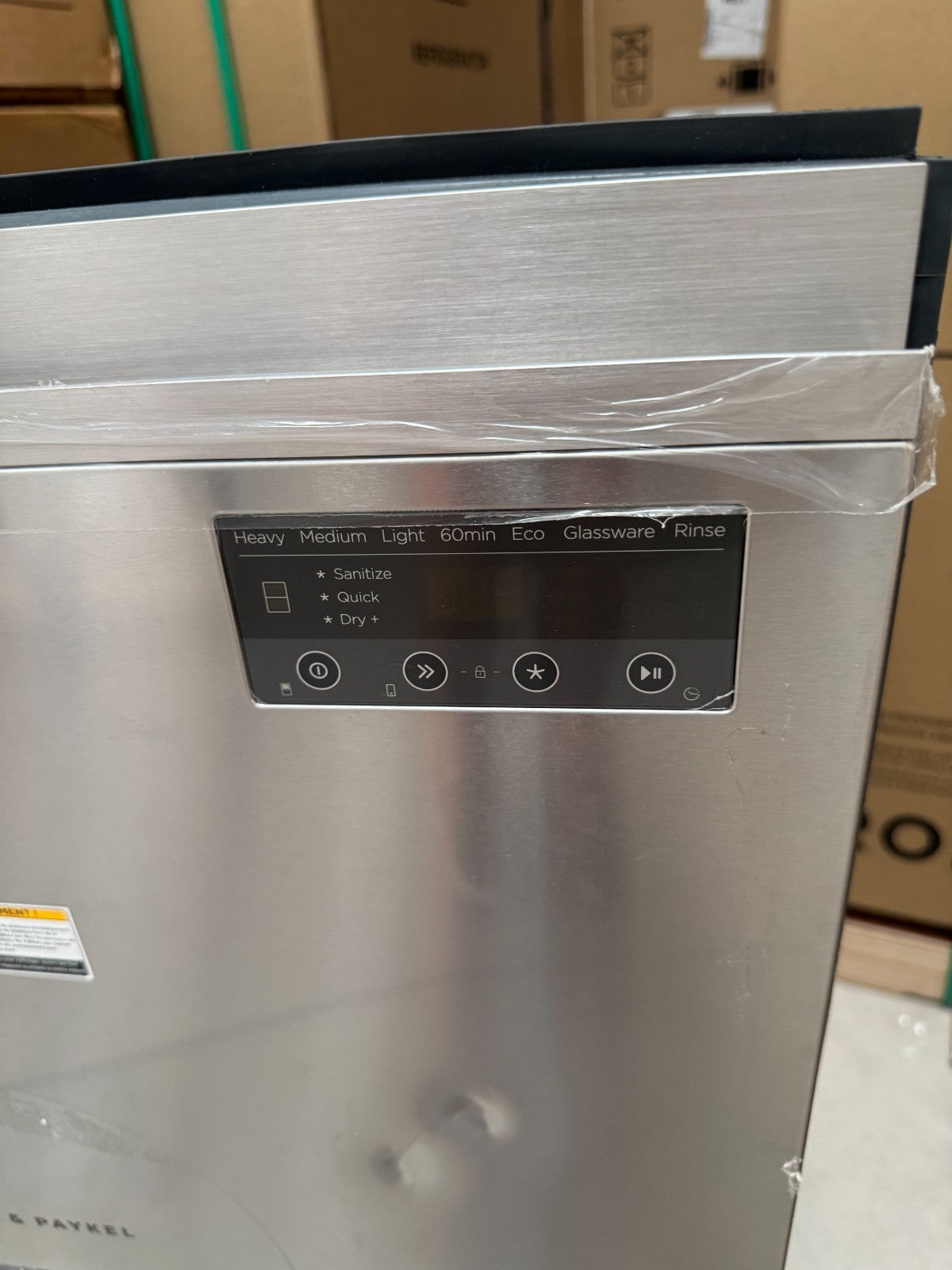 New UNUSED Fisher & Paykel DD60D2HNX9 Double drawer Dishwasher BR2353