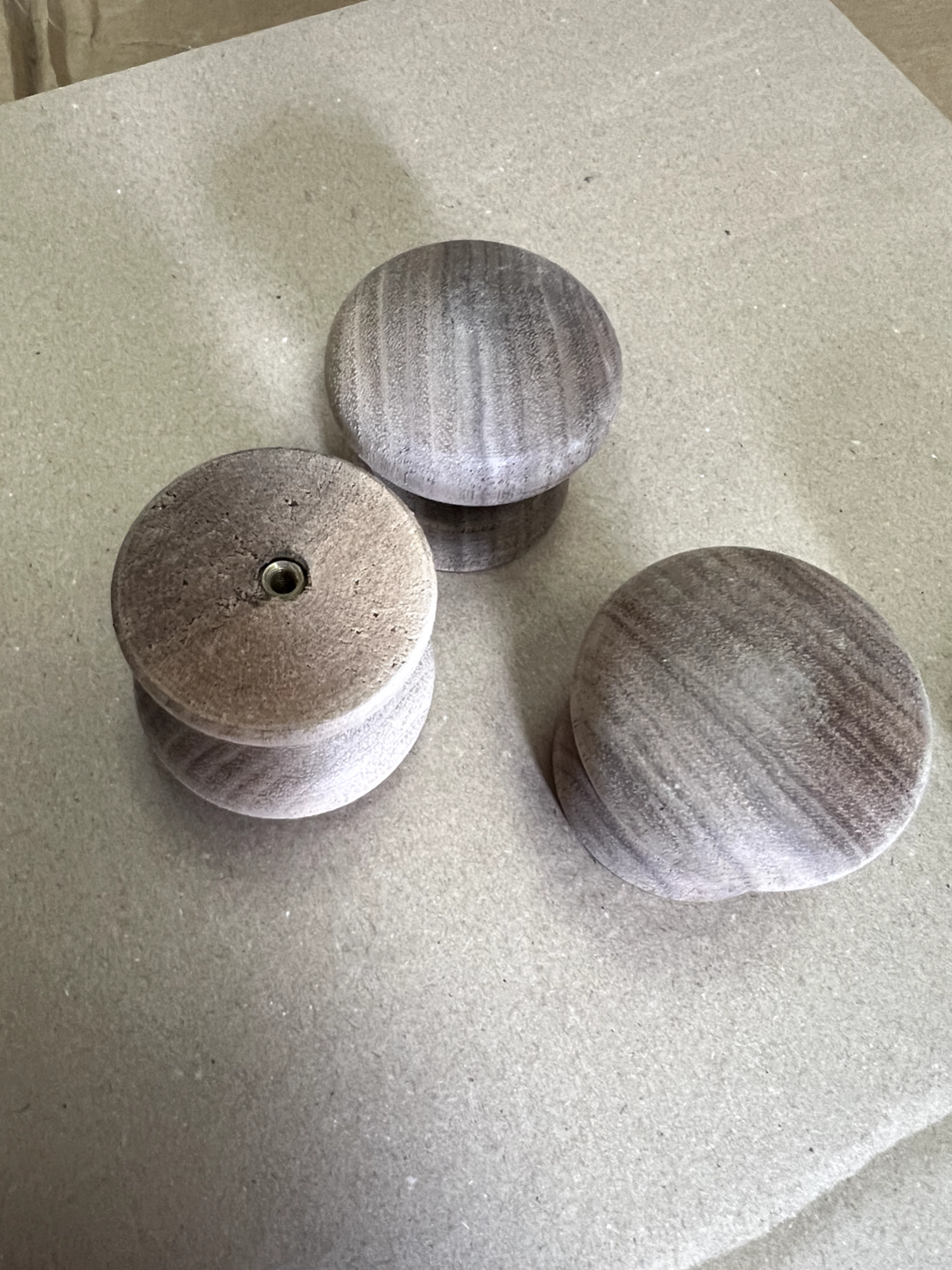 New Mark Wilkinson Smallbone natural Wood Cabinet Door handle knob Pull wooden