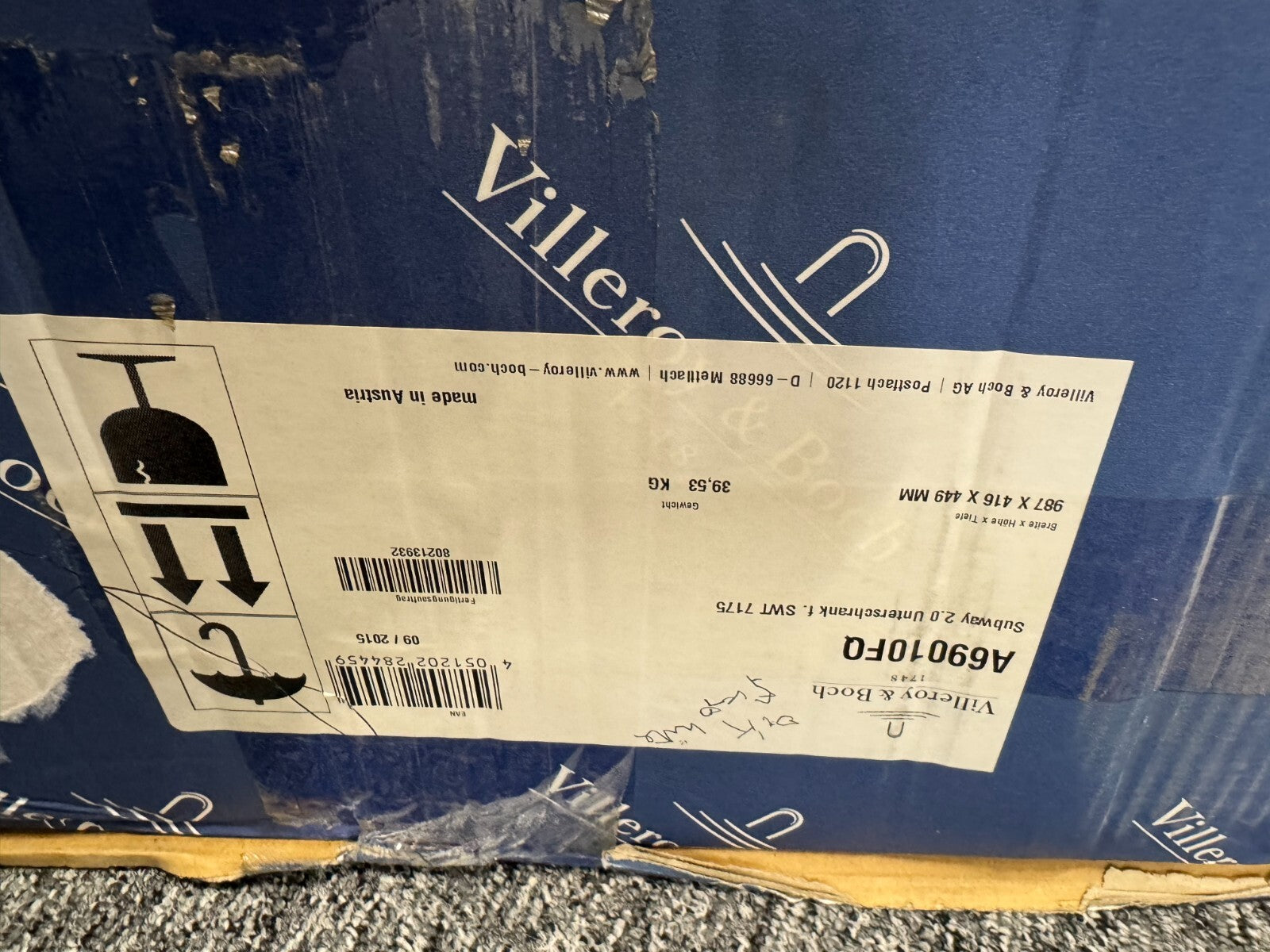 NEW Villeroy & Boch Subway 2.0 Arizona Oak 1000mm A69010FQ Vanity Unit BR822