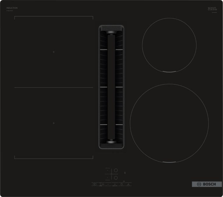 NEW Bosch PVS611B16E Series 4 60cm Venting Induction Hob Cooktop Appliance