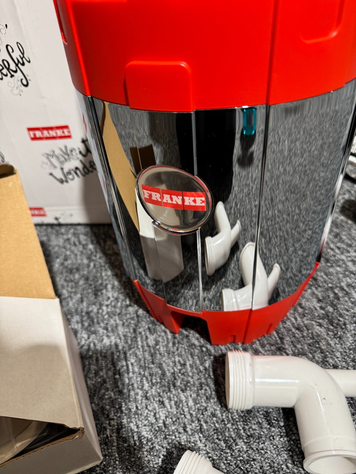 NEW Franke TE-125 Turbo Elite 1.25 Kitchen Sink Food Waste Disposal Unit BR2257