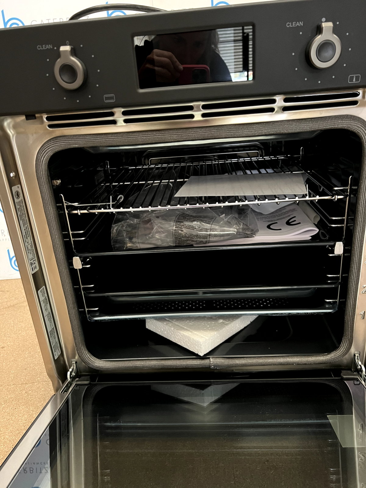 Ex Display Bertazzoni F6011PROVPTN built in Wall Oven Steam cooker Appliance