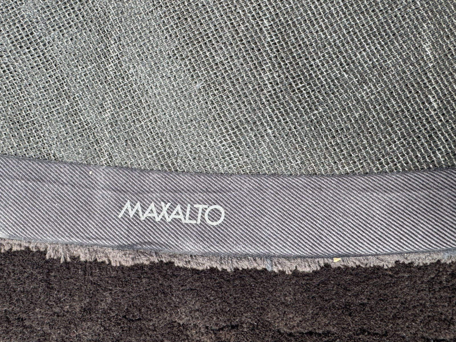 Ex Display B&B Italia Cratis Circular Round Rug Mat Carpet 300cm Brown