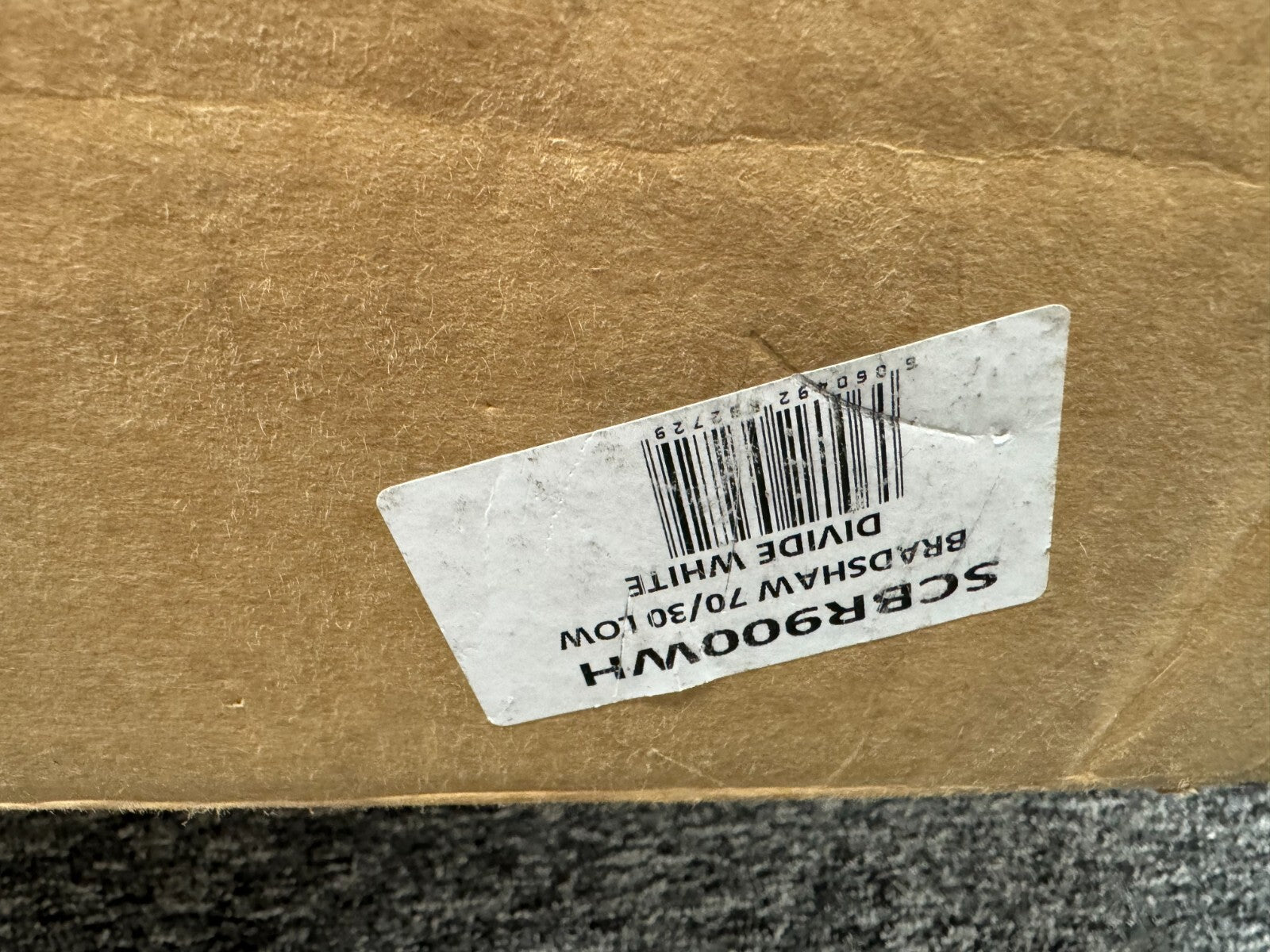NEW Shaws Bradshaw SCBR900WH Double Bowl Ceramic white Kitchen Sink kohler BR603