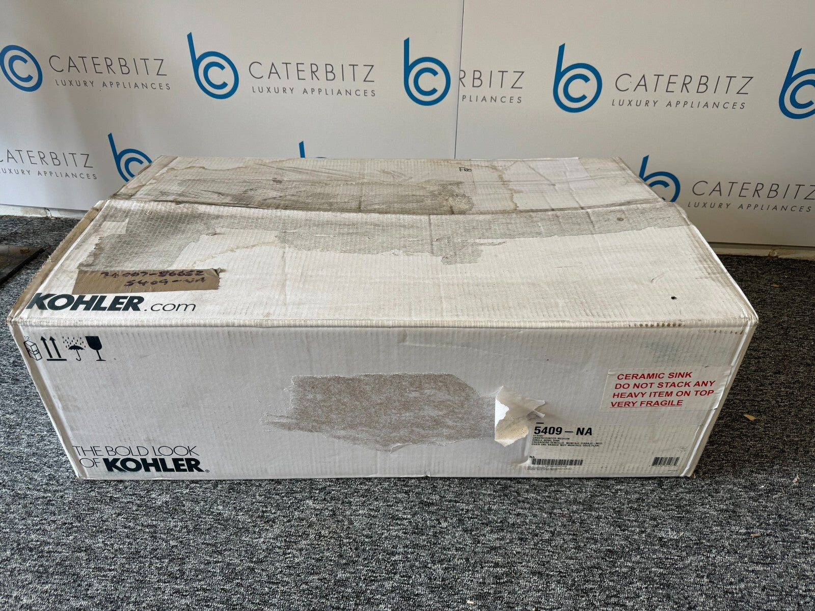 NEW Kohler K 5409 NA Stainless Steel Single Bowl Sink Basin undermount BR412