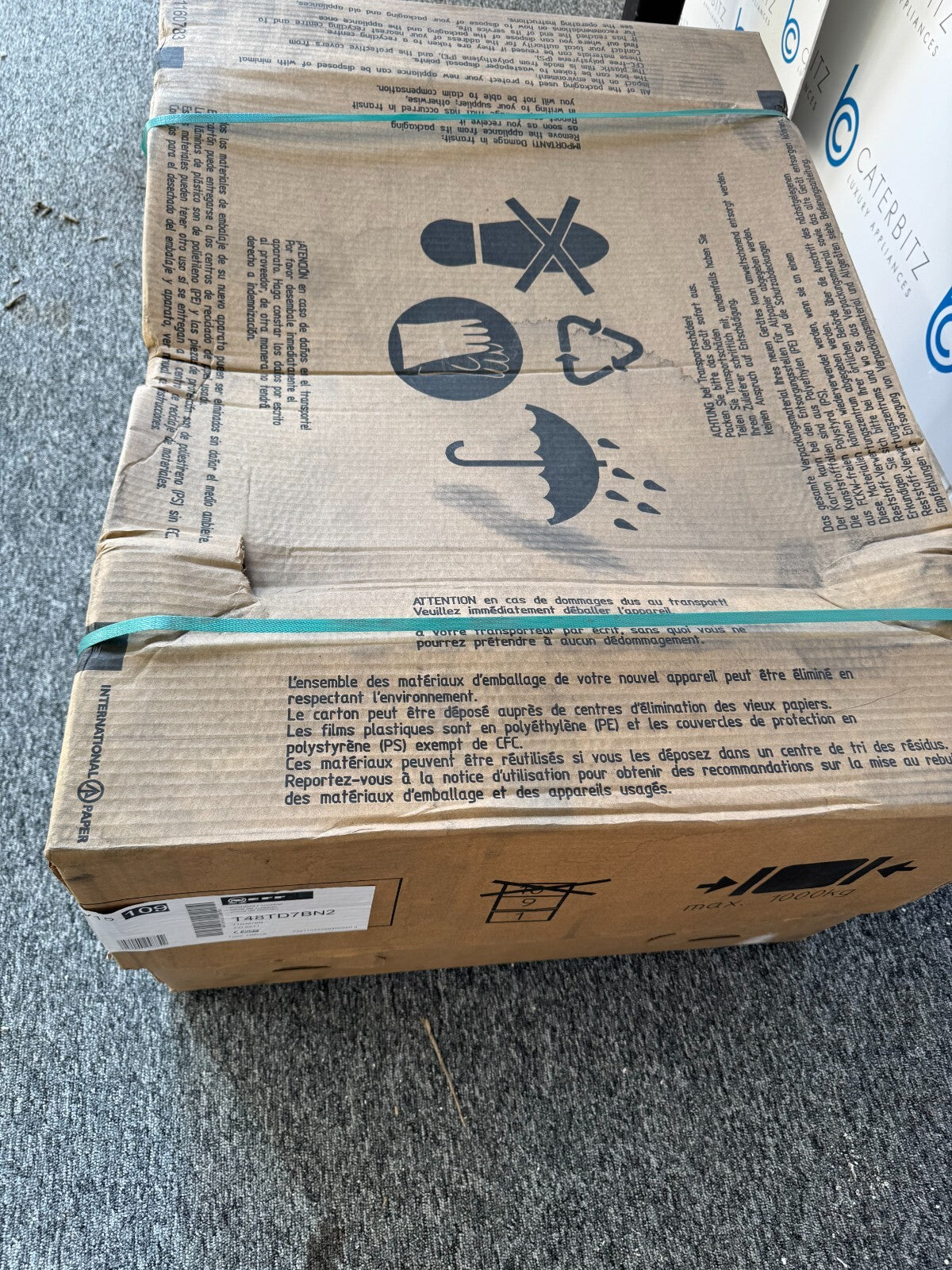 NEW Neff T48TD7BN2 80cm N70 Air Venting Induction Hob Cook top Extractor BR2085