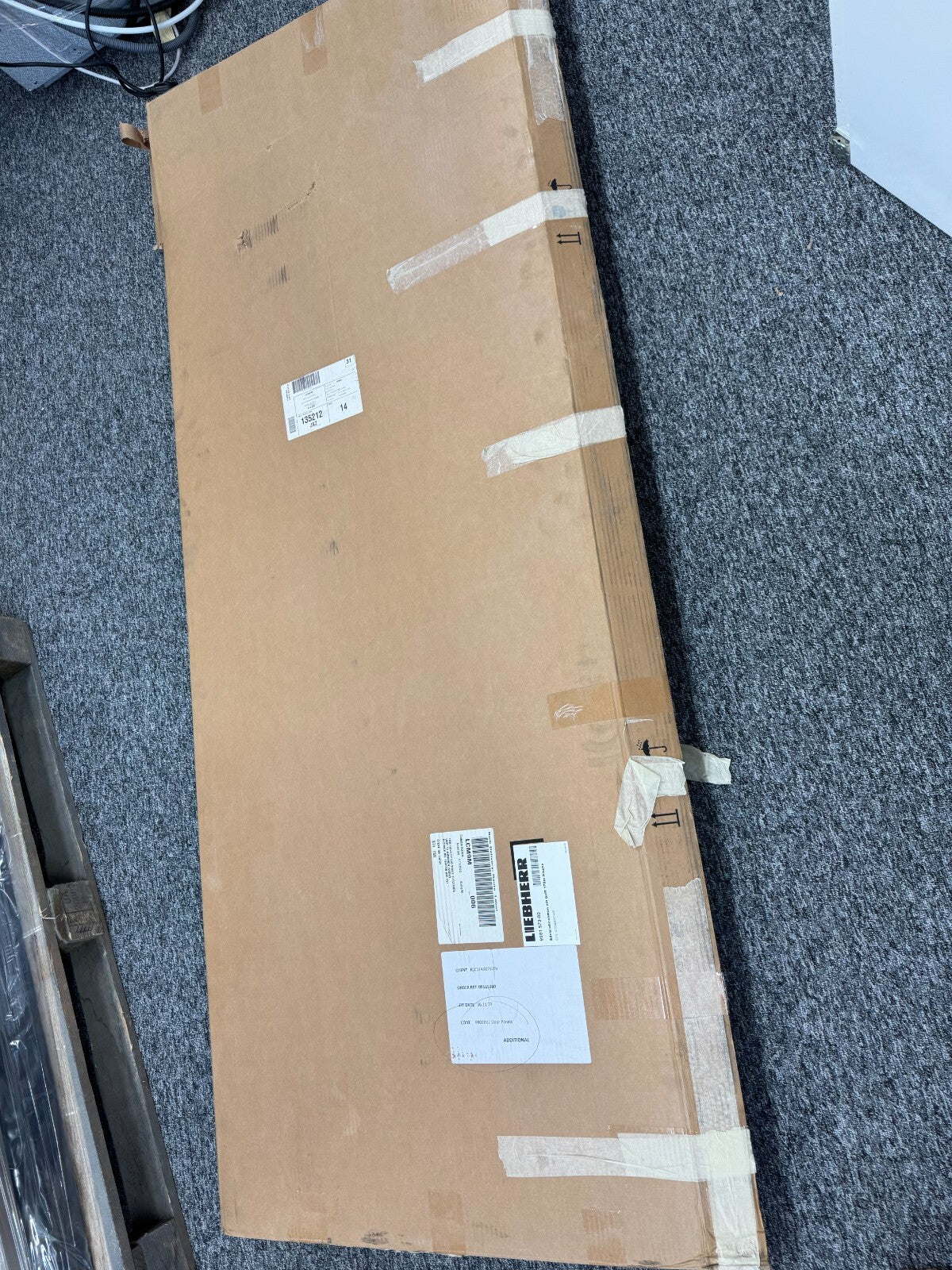 NEW LIEBHERR monolith 9901573  EWTdf3553 stainless DOOR PANEL Wine fridge BR2223