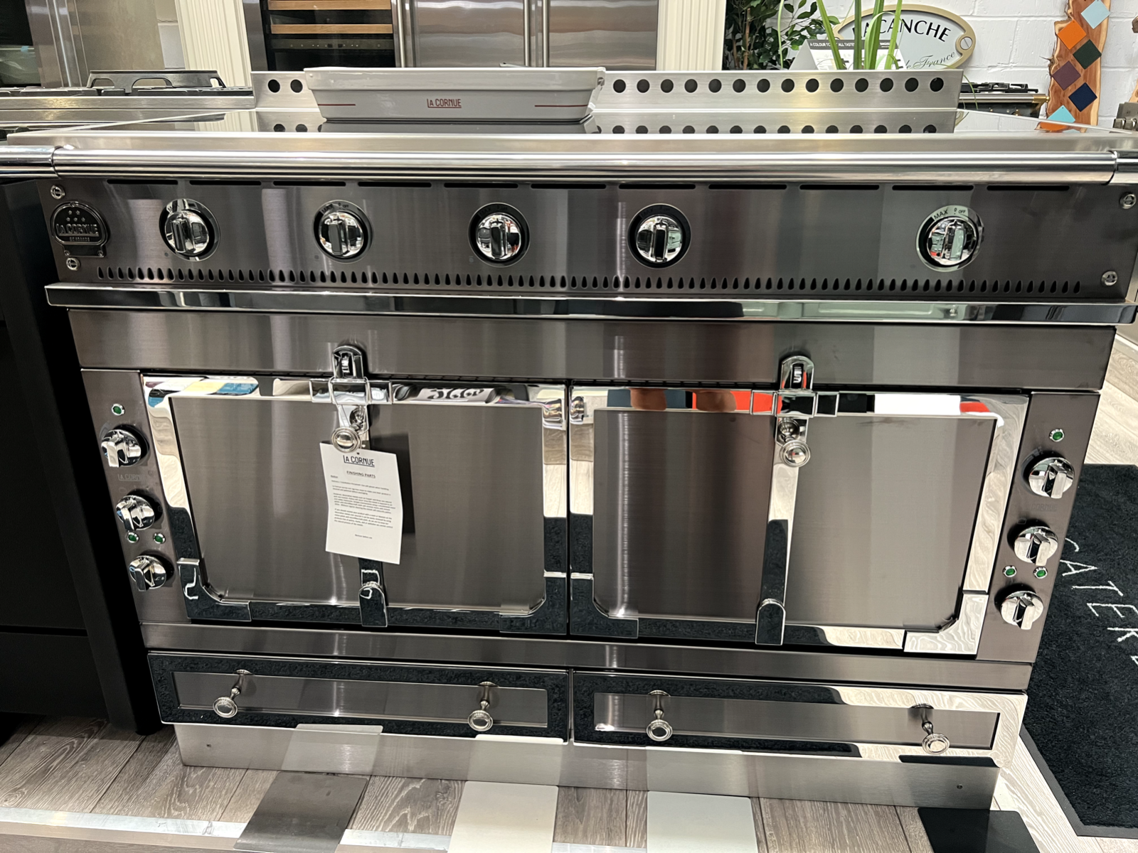 New La Cornue La Chateau 120 Range Cooker Oven French appliance all electric