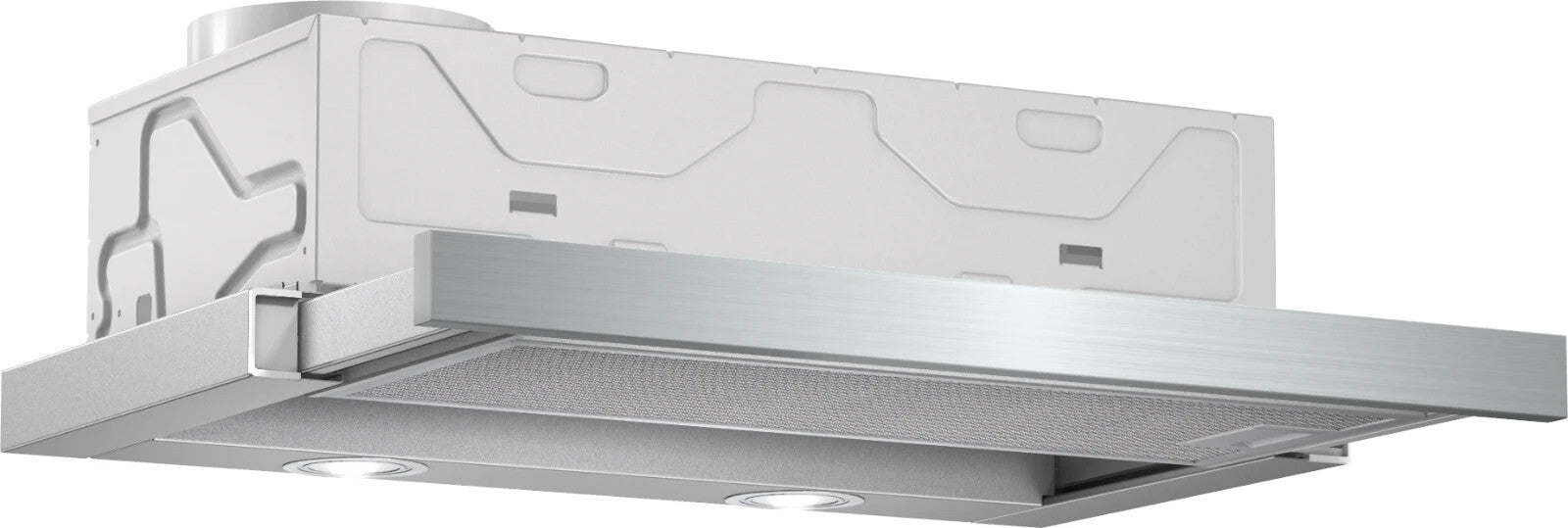 NEW Bosch DFM063W55B Telescopic Cooker Hood Silver Extractor appliance BR2173