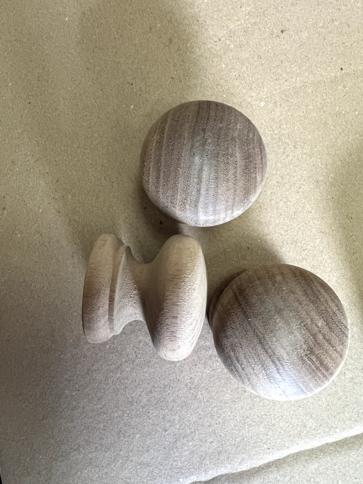 New Mark Wilkinson Smallbone natural Wood Cabinet Door handle knob Pull wooden