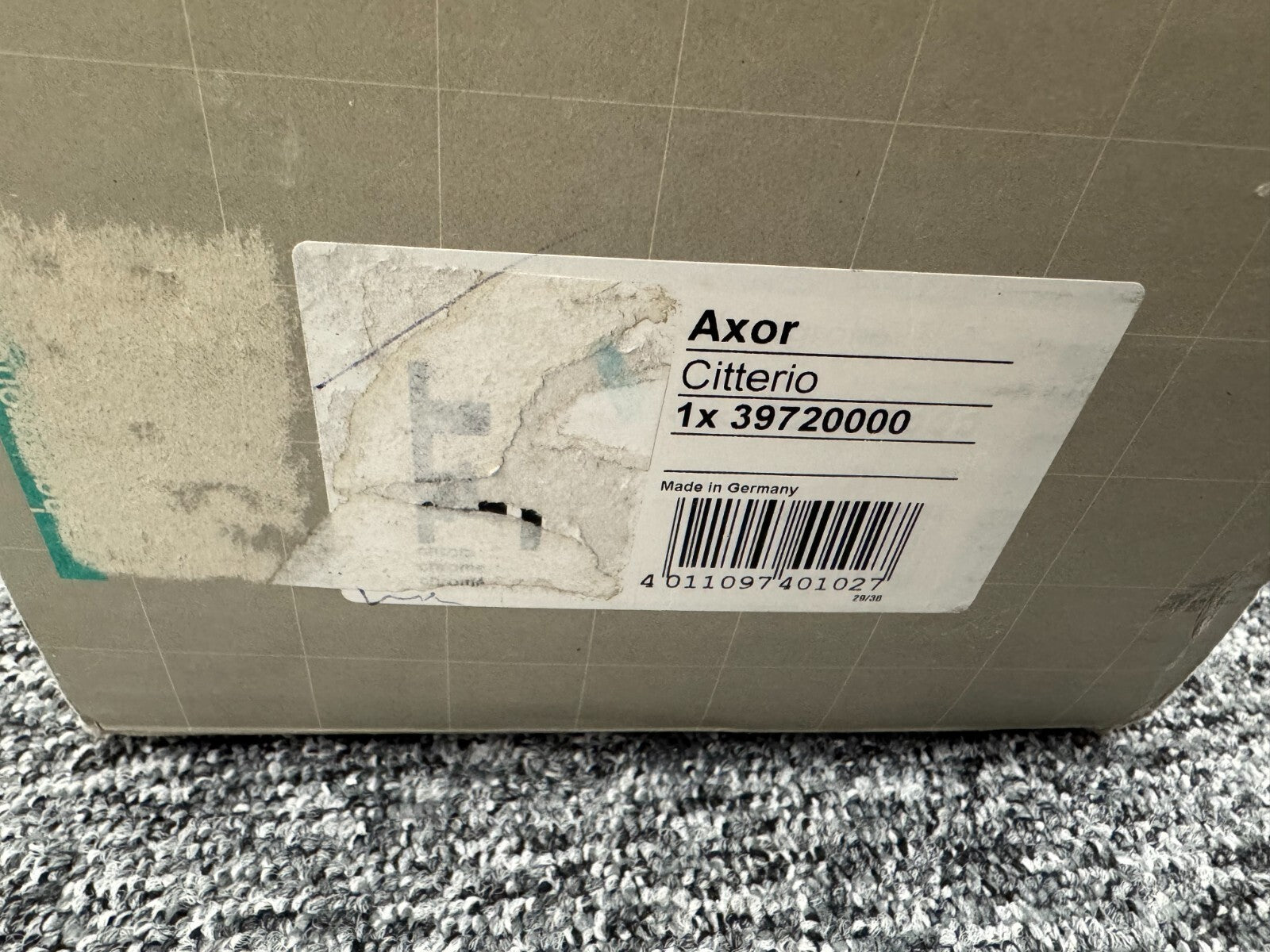 Ex Display Axor Citterio 39720000 Thermostatic mixer bathroom Valve BR701