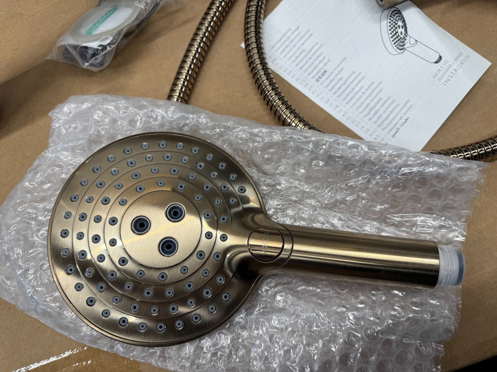 NEW AXOR Hansgrohe 36411140 4 hole bath mixer tap Axor Citterio E BR754