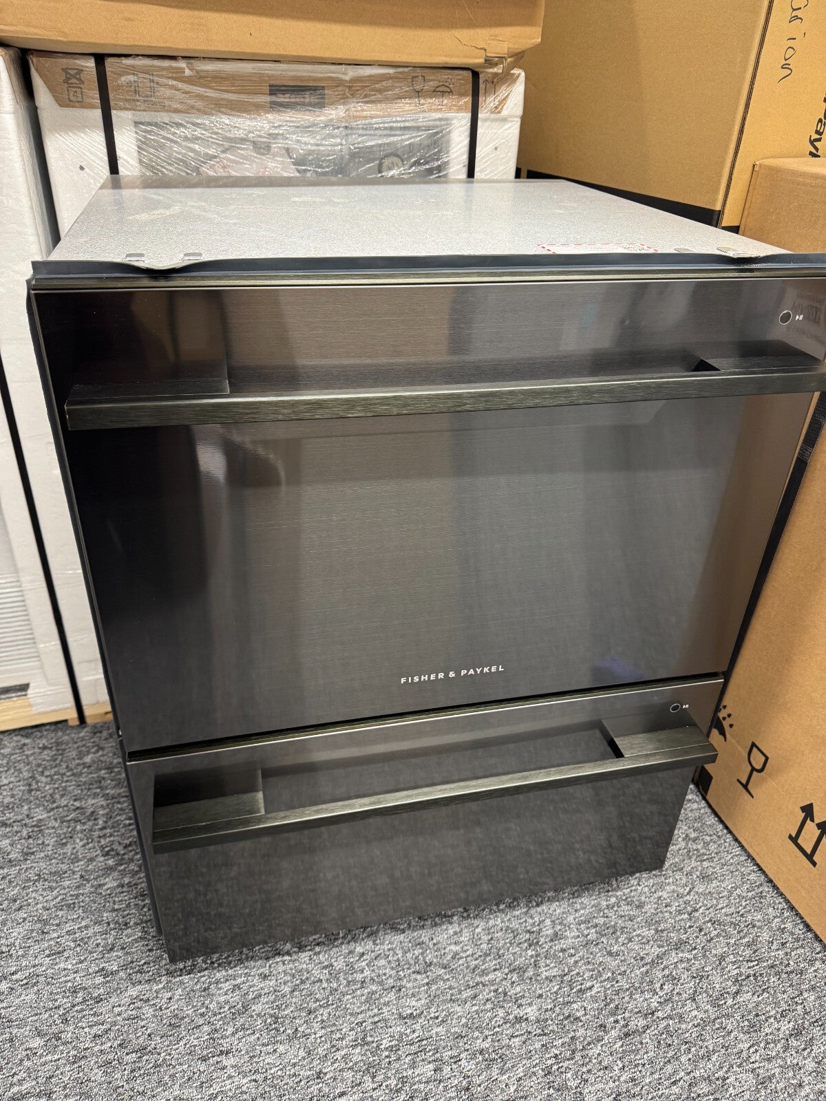 New Fisher & Paykel DD60DDFHB9 Black 60cm Dishwasher appliance BR2161