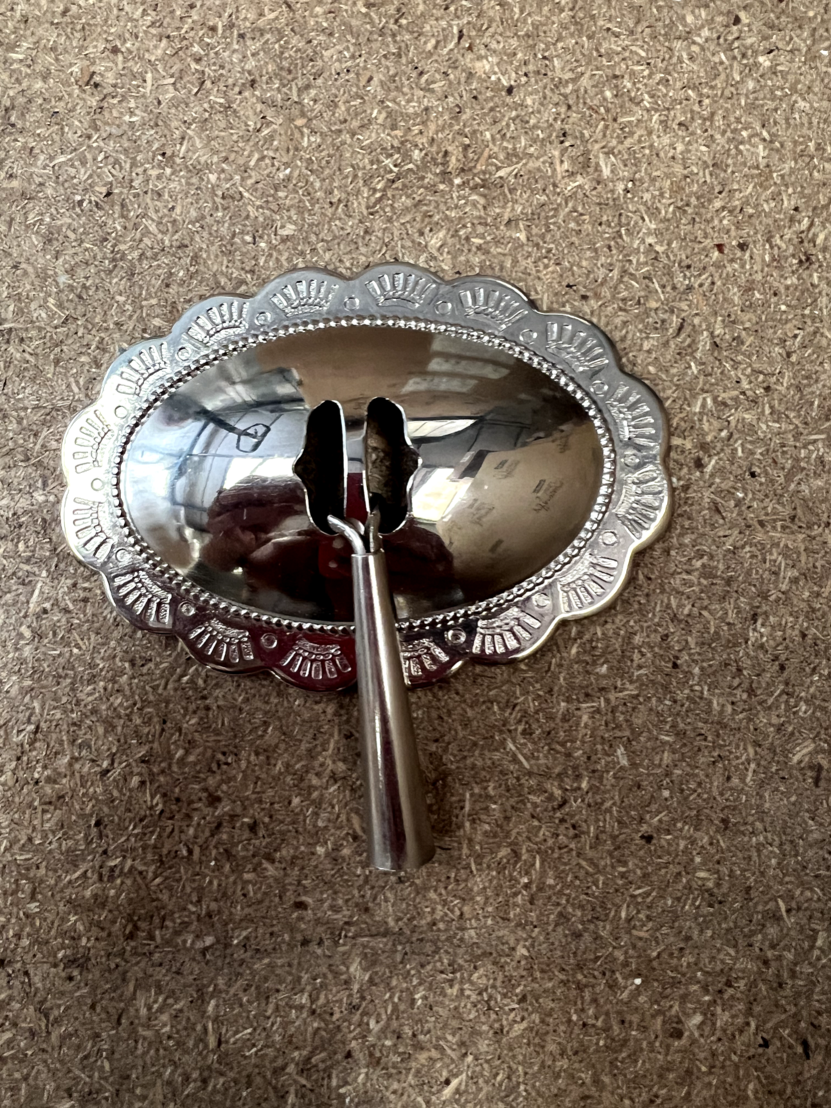 Mark Wilkinson Smallbone Santa Fe pull handle knob hardware cabinetry Silver