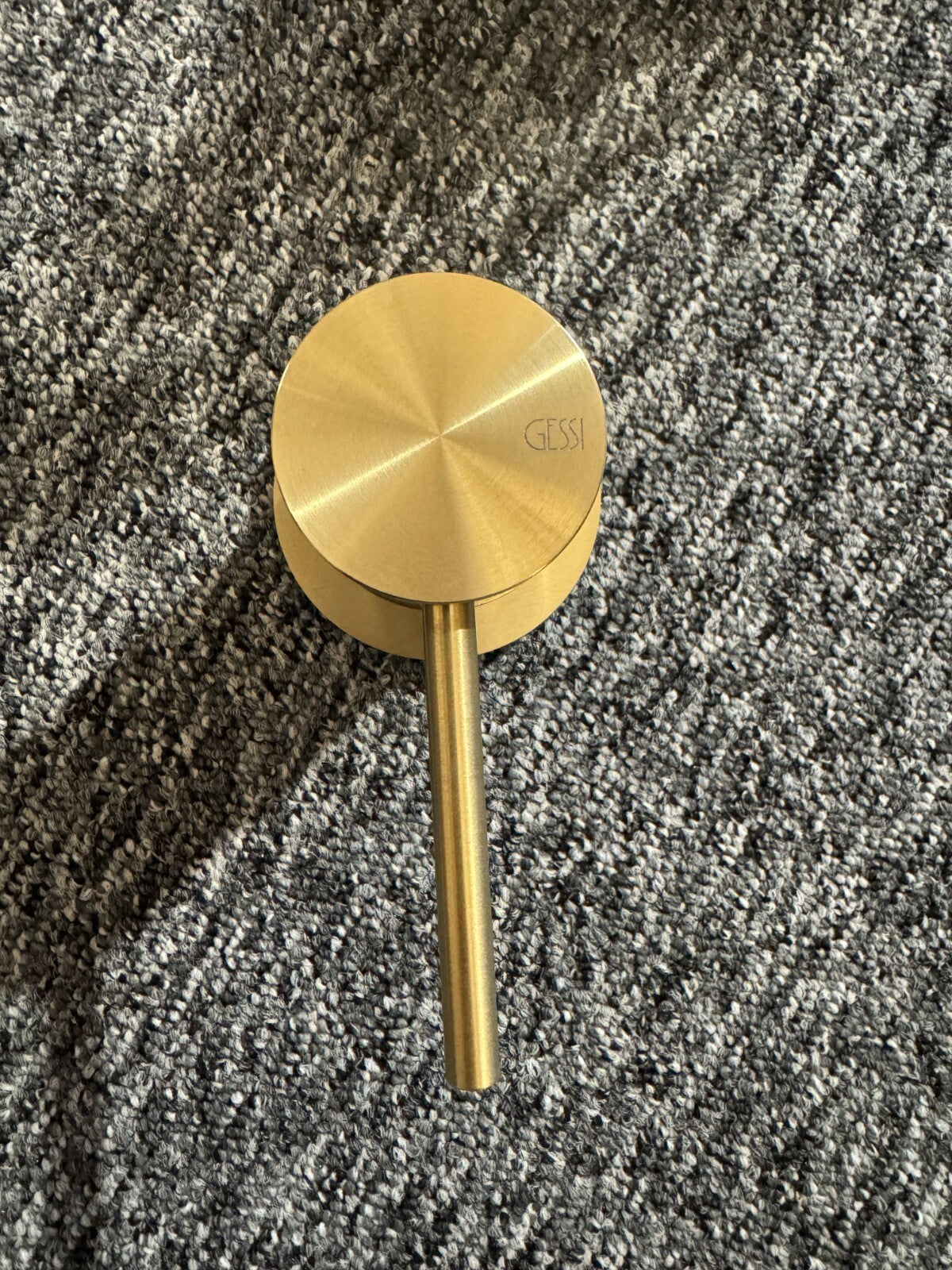 NEW Gessi 316 Brushed Brass Bathroom Round Counter top washbasin Sink  tap BR954
