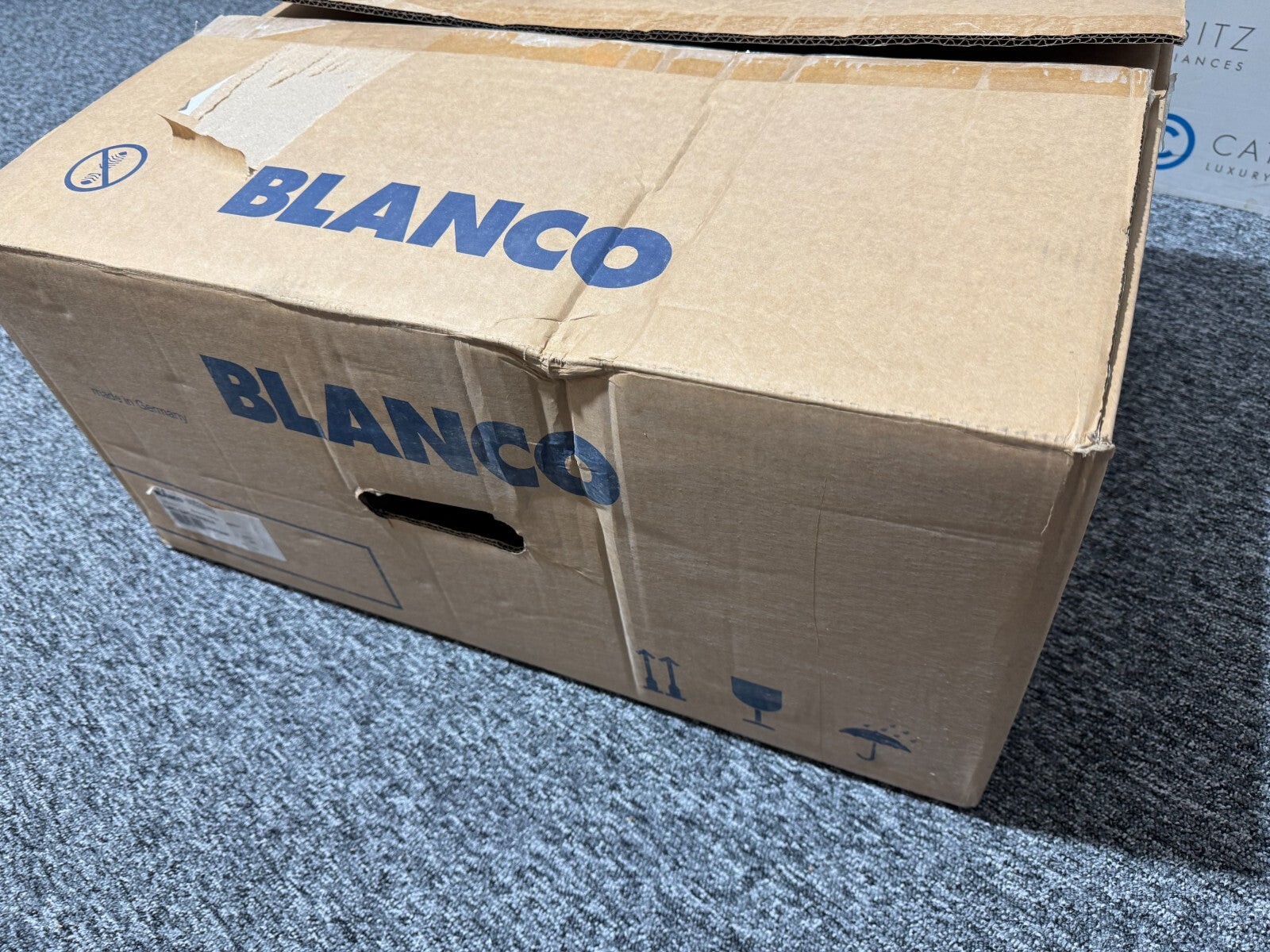 NEW Blanco 340/180U Kitchen Stainless Steel Double bowl Sink Basin BR961