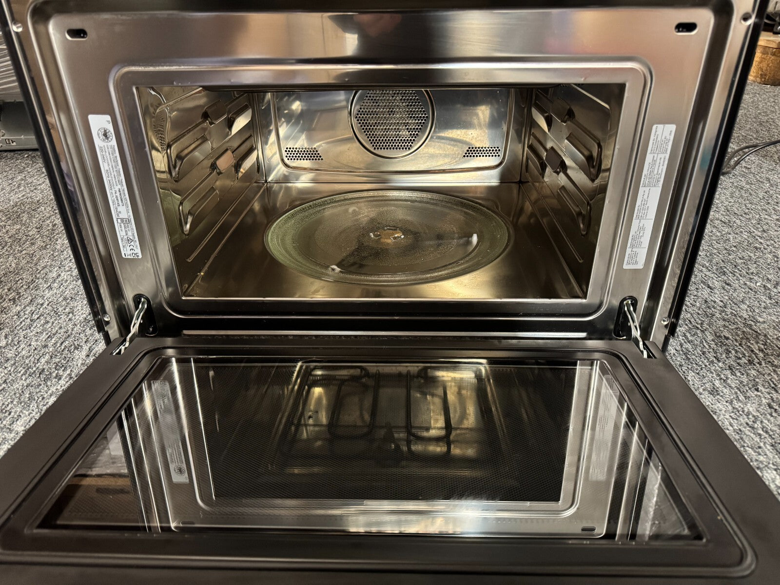 Ex Display Bertazzoni F457MODMWTX Combi Microwave oven appliance BR2245