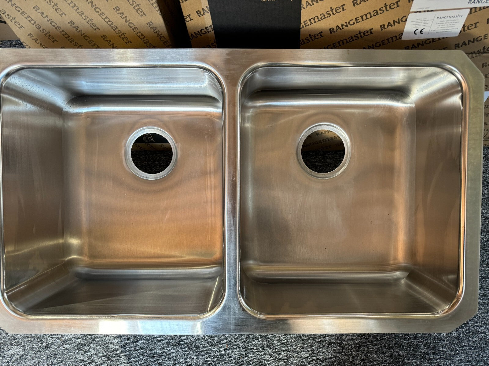 New Kohler Stainless Steel kitchen double bowl Basin Sink 3351 - NA undertone