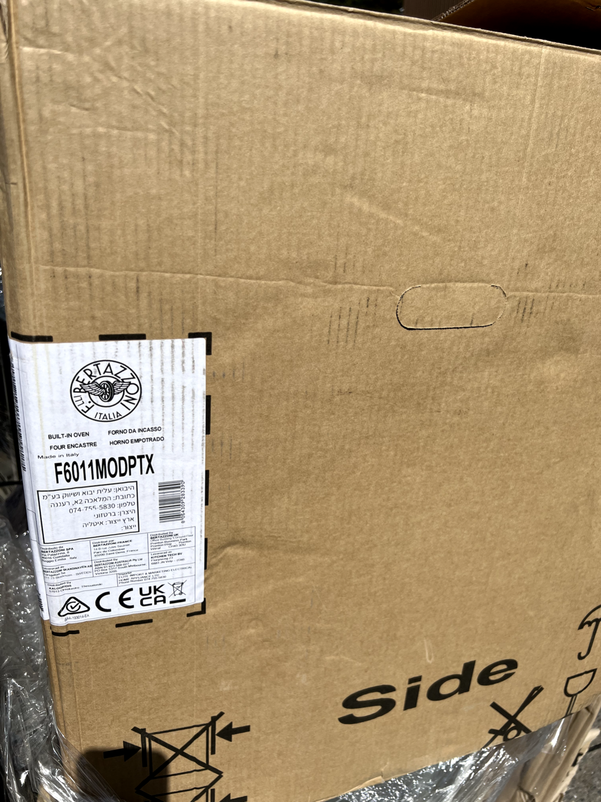 NEW Bertazzoni F6011MODPTX Wall Oven Cooker Appliance