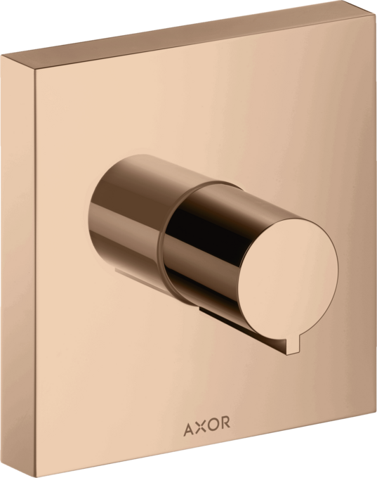 NEW AXOR Hansgrohe 10972300 Starck Shut Off Valve Control Red Gold BR901