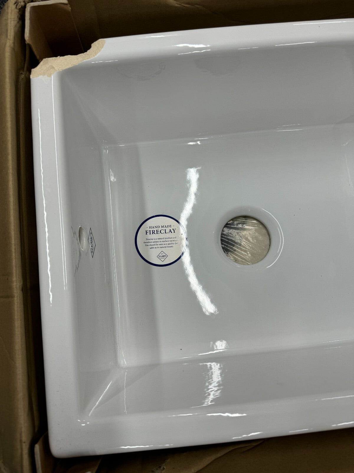 NEW Shaws Bradshaw SCBR900WH Double Bowl Ceramic white Kitchen Sink kohler BR603