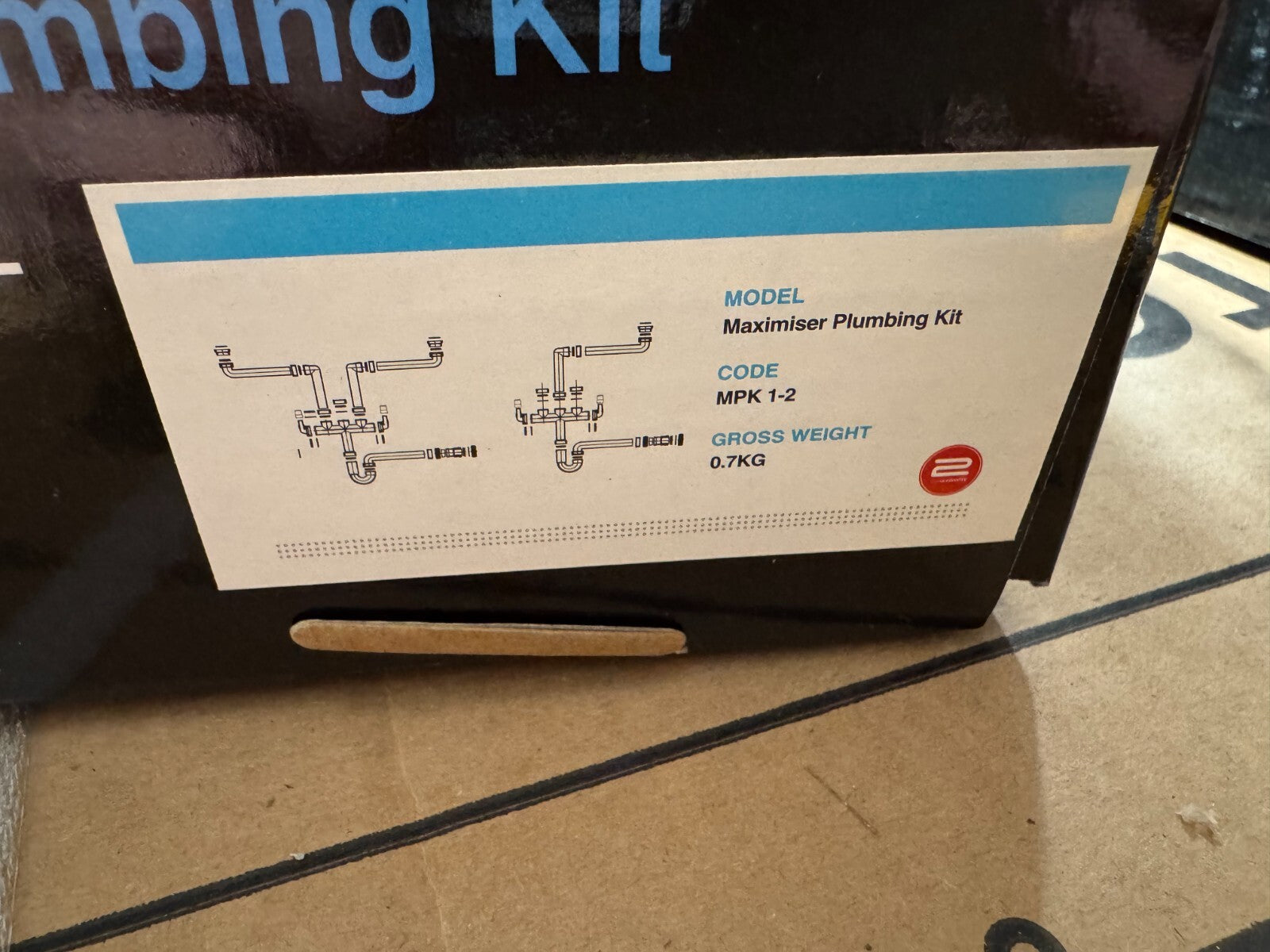 NEW 1810 Company MPK 1-2 Plumbing Kit Pipework Kitchen Sink BR977