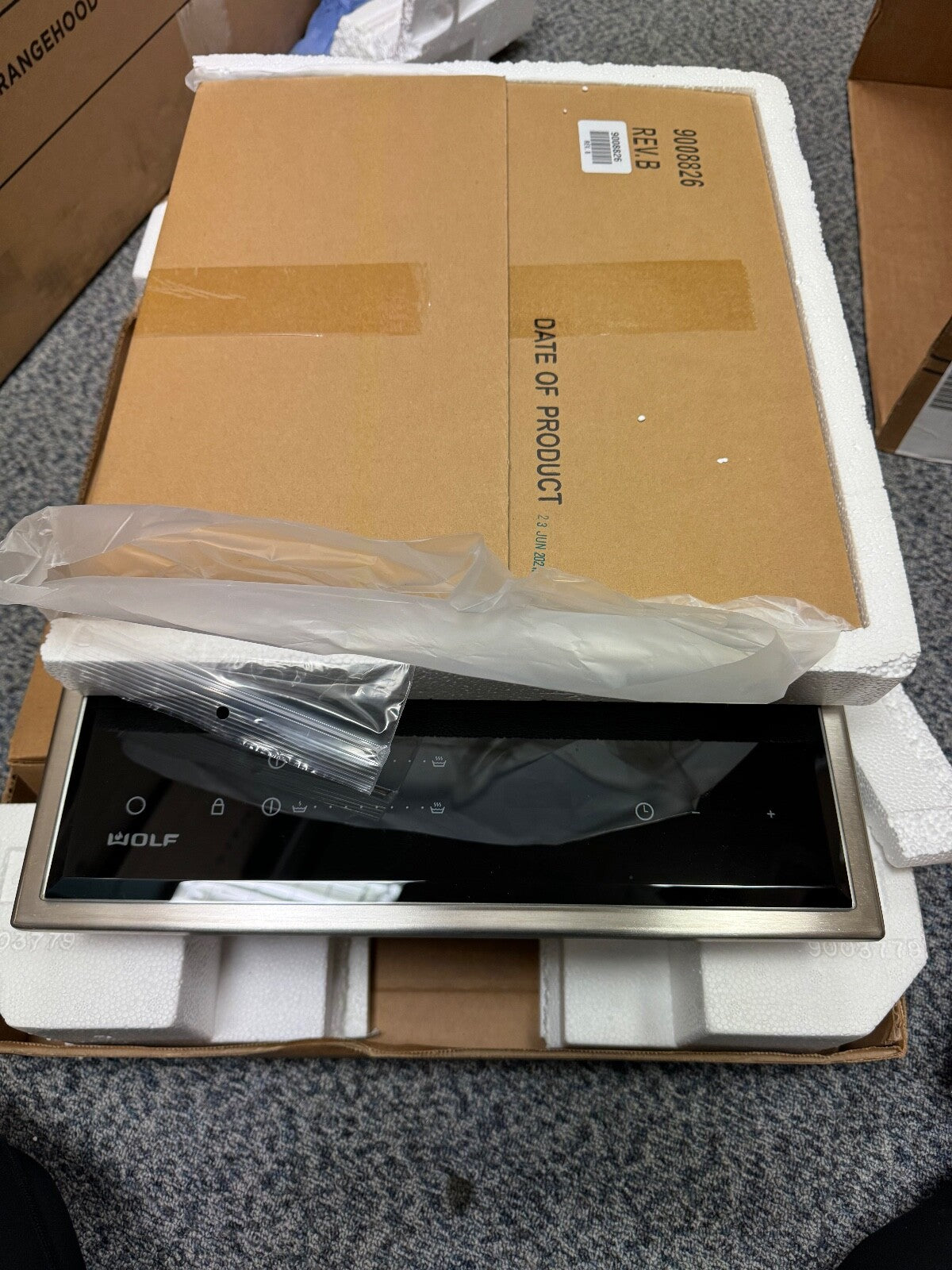 UNUSED Wolf ICBGM15TF/S electric Grill Module Hob Cooktop Appliance Subzero