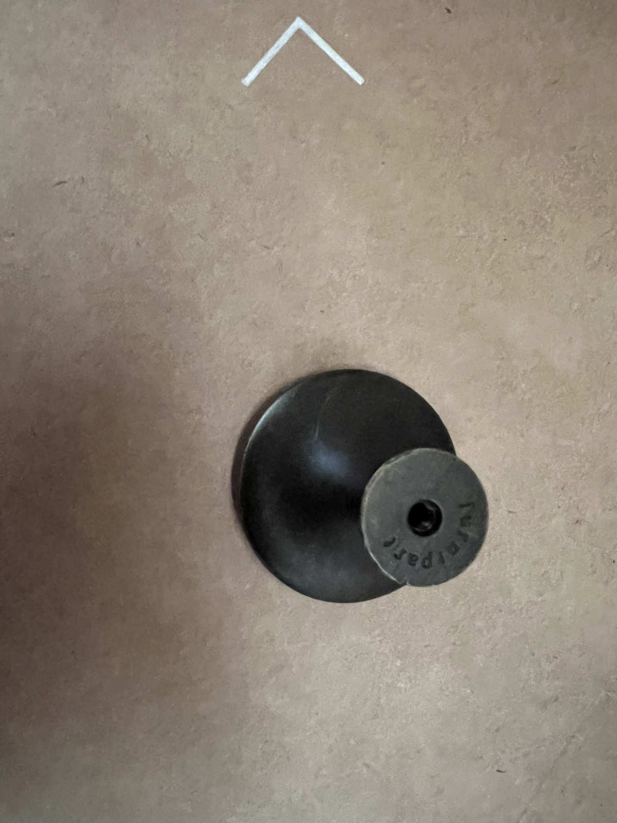 Smallbone Brookmans Kitchen pull mould Handle Knob Antique Brown LDL