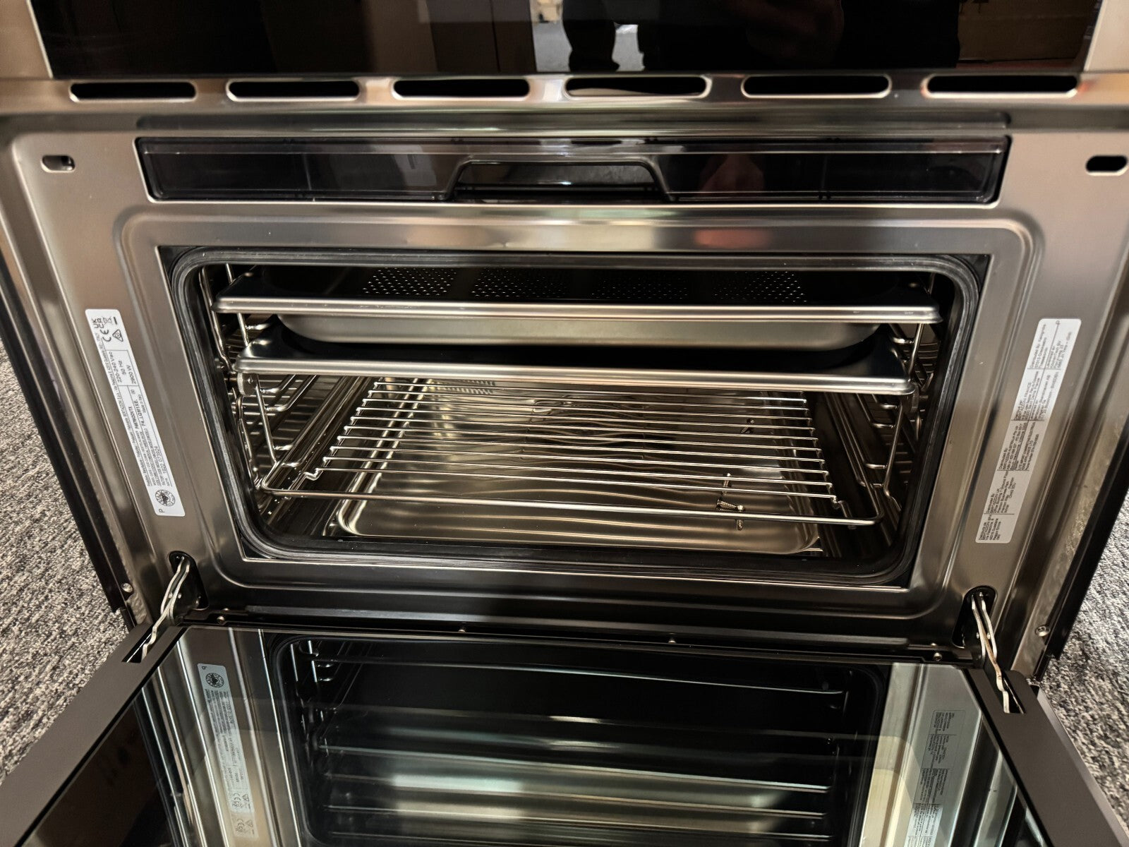 Ex Display Bertazzoni F457MODVTX 45cm Modern Series Built In steam oven BR2246