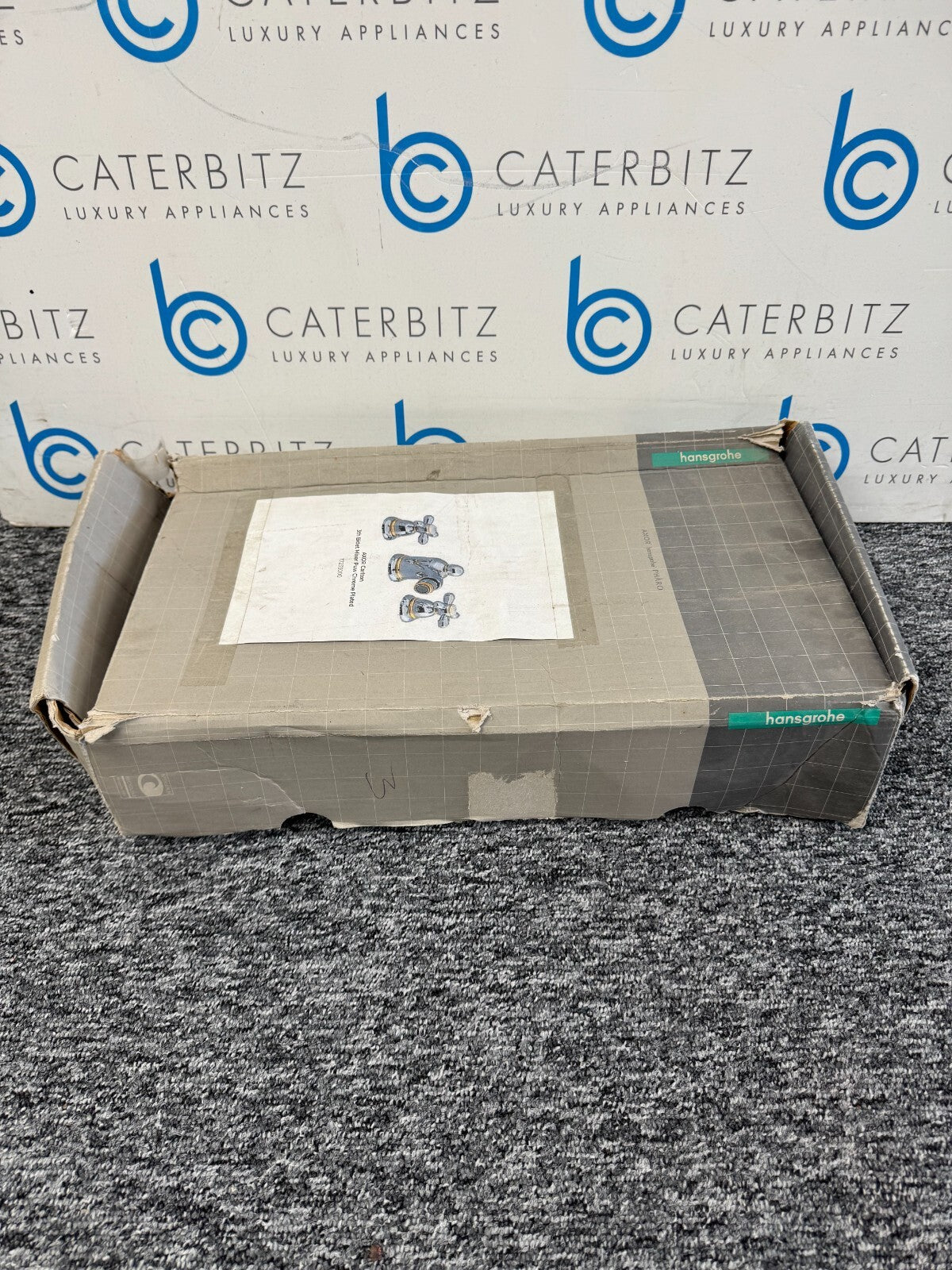 NEW Hansgrohe Axor Carlton Chrome Basin Mixer Tap 17133000 BR848
