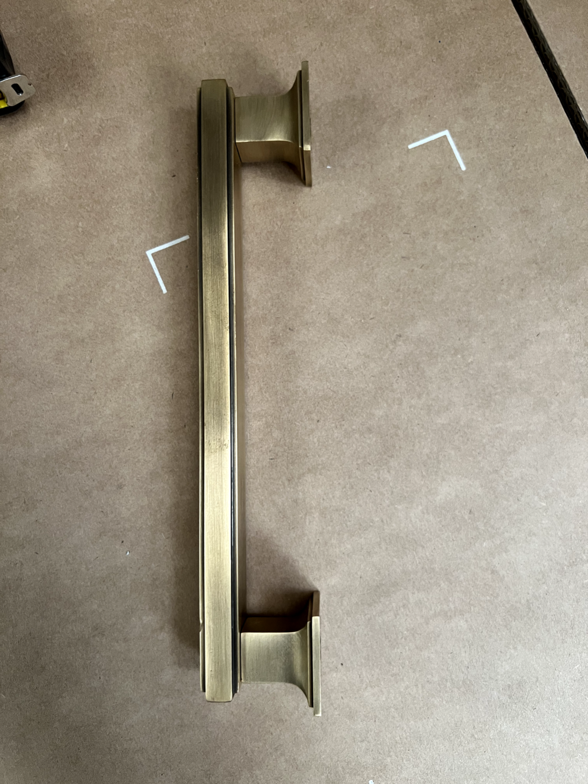 New Solid Brass Jefferson style Cabinet Handle Pull 203mm kitchen Bathroom
