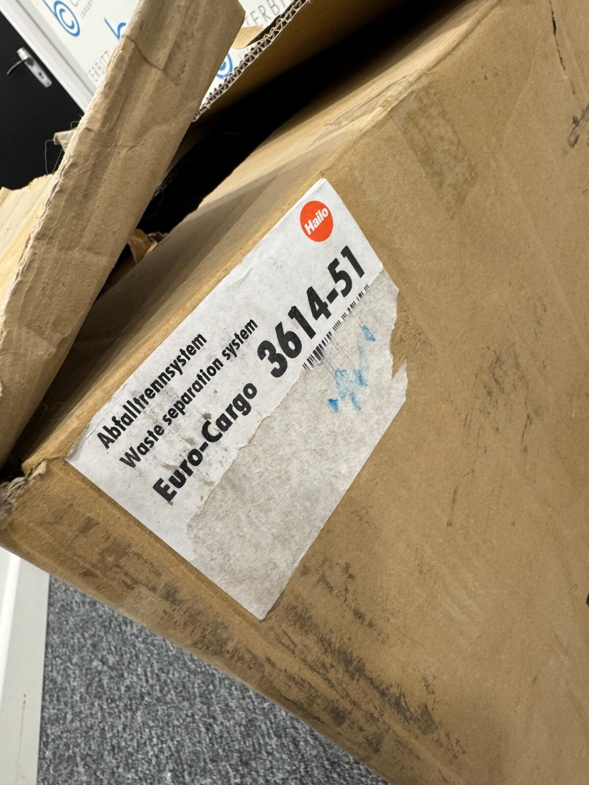 NEW Hafele Halio Waste separation System pull out Euro cargo 3614-51 BR707