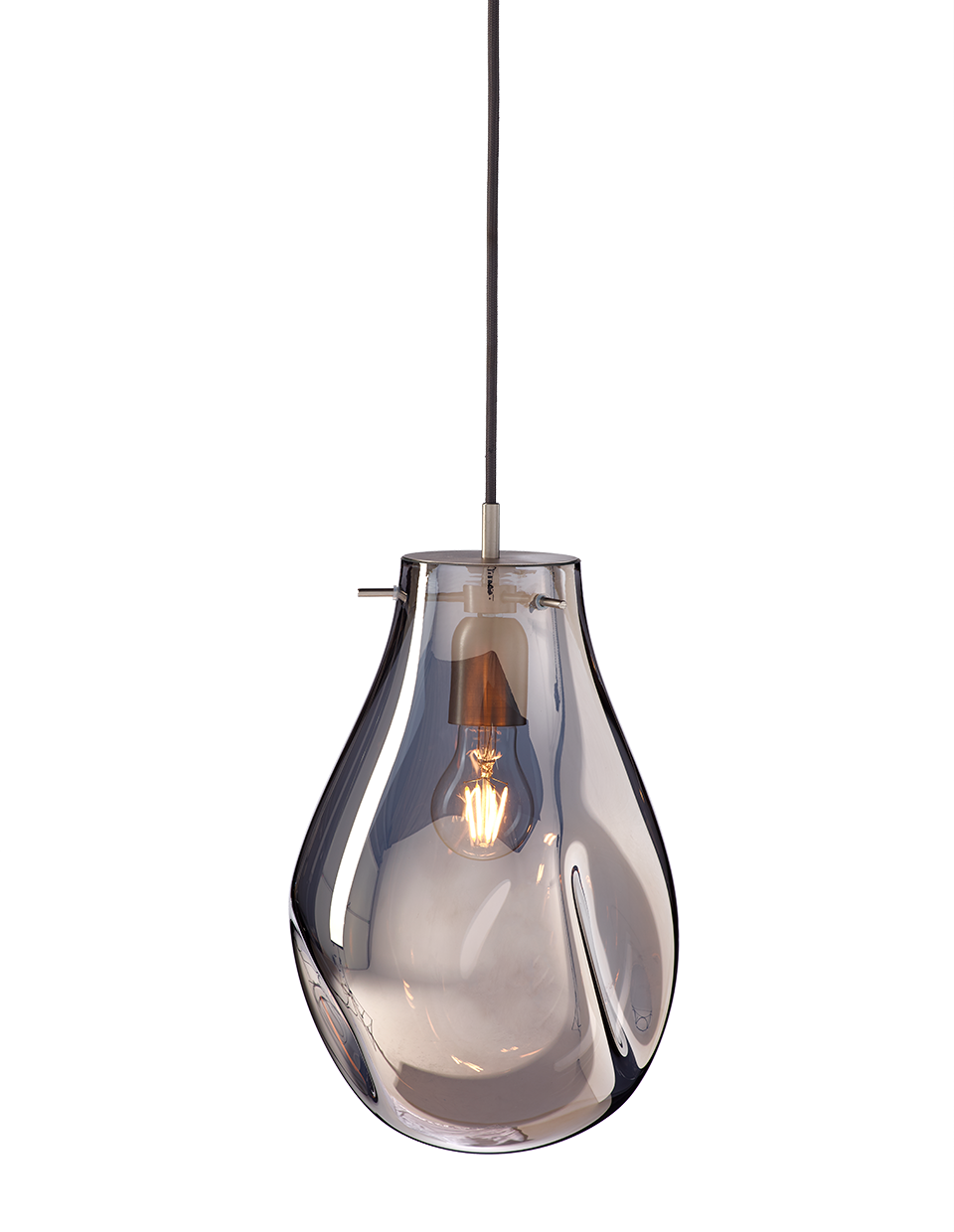 NEW Bomma Soap Large Lighting Pendant Light Silver lamp Ota Svoboda AX008