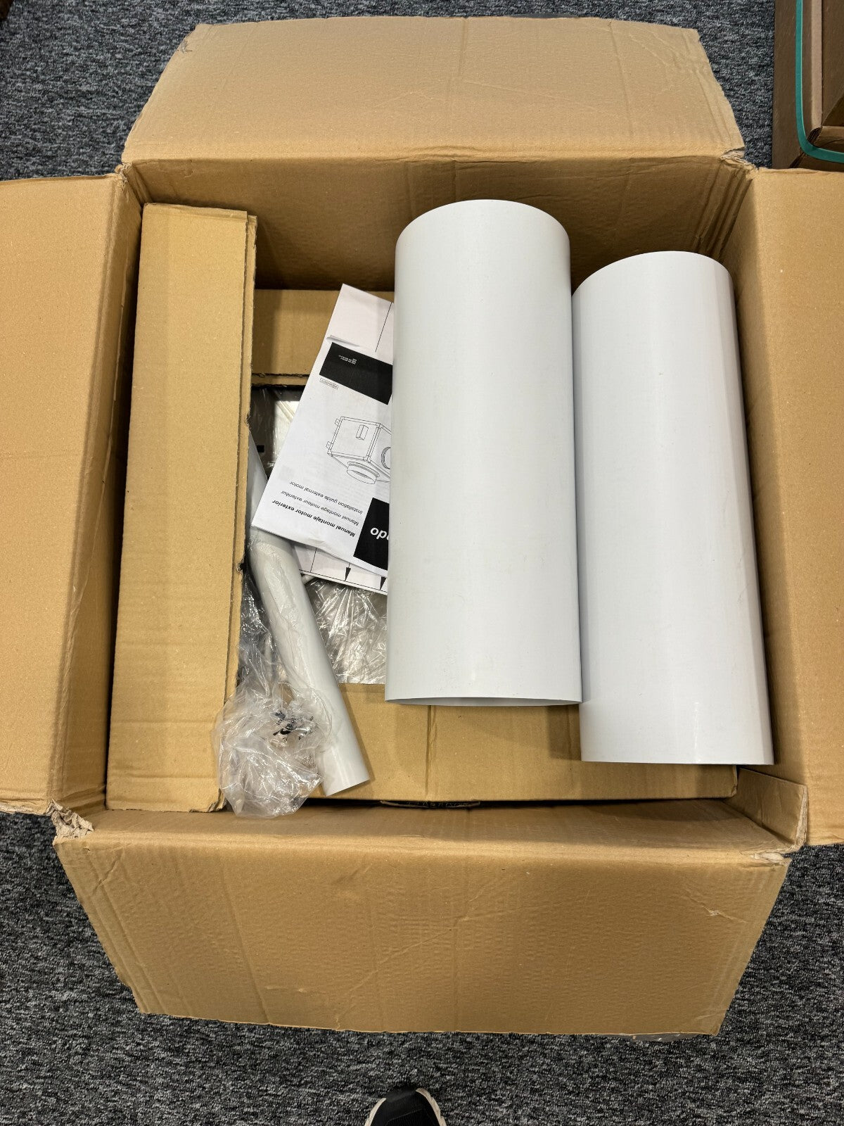 UNUSED CJTO Vers 1100 Pando External Wall Motor Blower Extractor BR2006