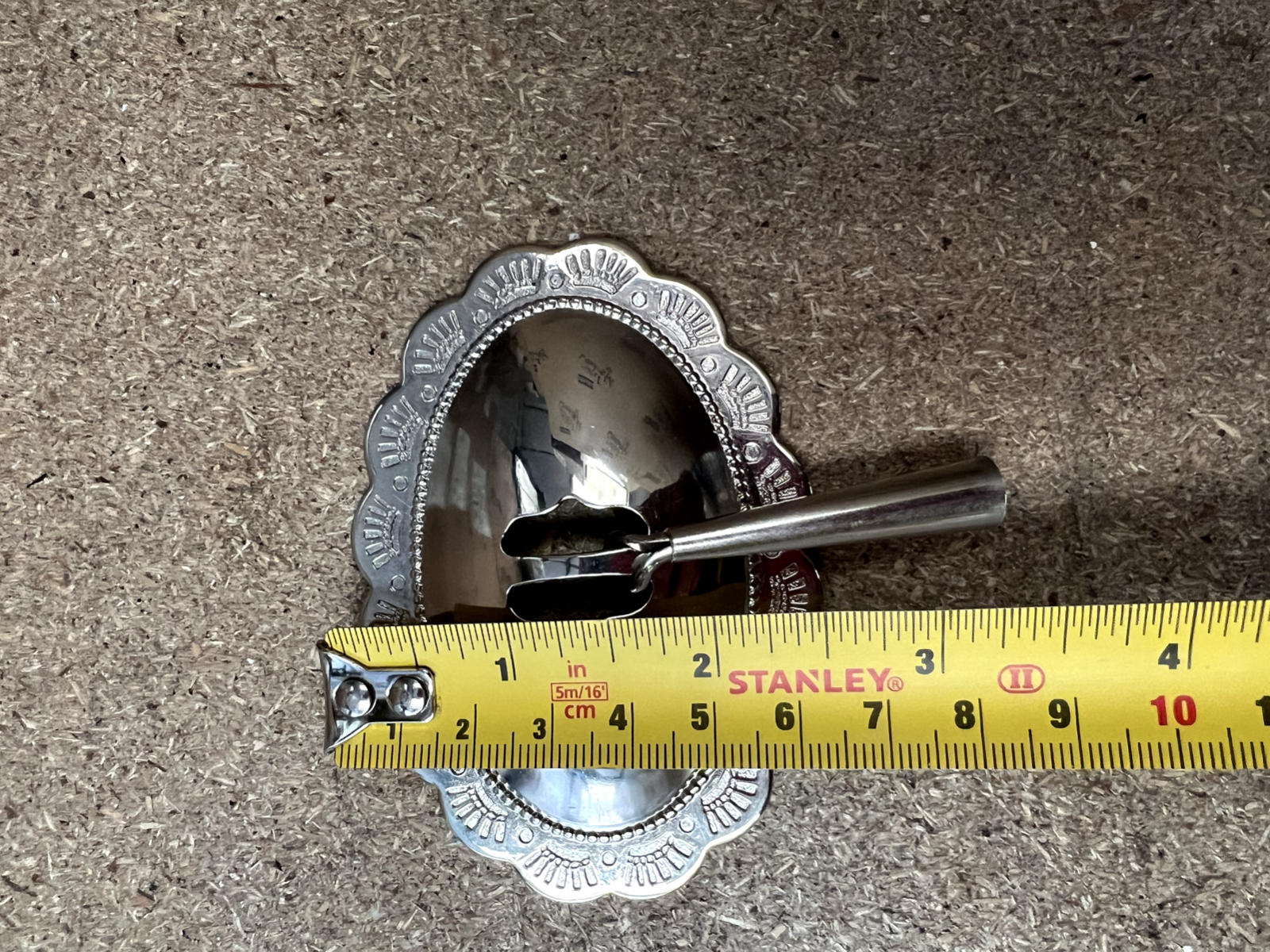 Mark Wilkinson Smallbone Santa Fe pull handle knob hardware cabinetry Silver