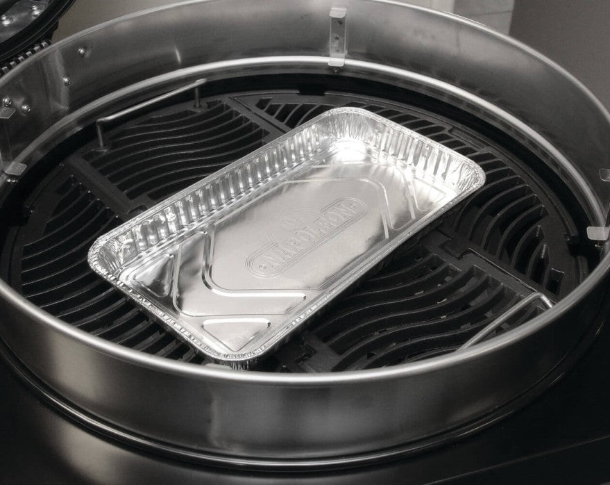 Large Grease Drip Trays | 14 x 8 Inch Disposable Aluminum | Pack of 5 | Easy Clean Grill Accessory | Caterbitz UK