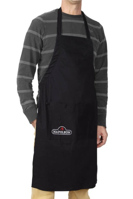 Napoleon Black Grilling Apron with pockets and logo