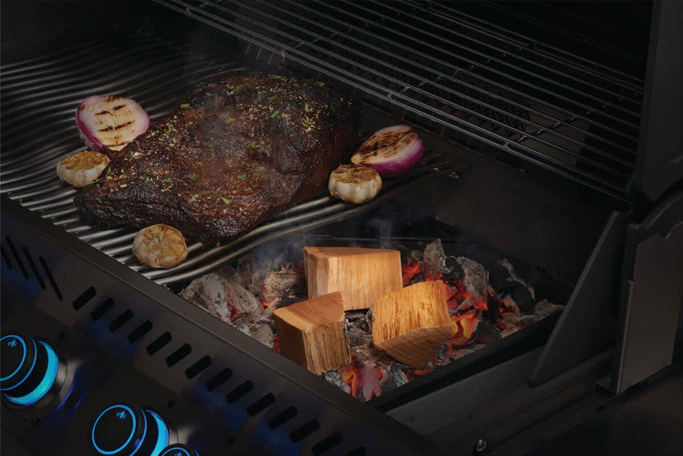 Beech Wood Chunks | Mild & Well-Balanced Smoke | Beef & Fish | Long-Lasting Smokers & Charcoal Grills | Caterbitz UK