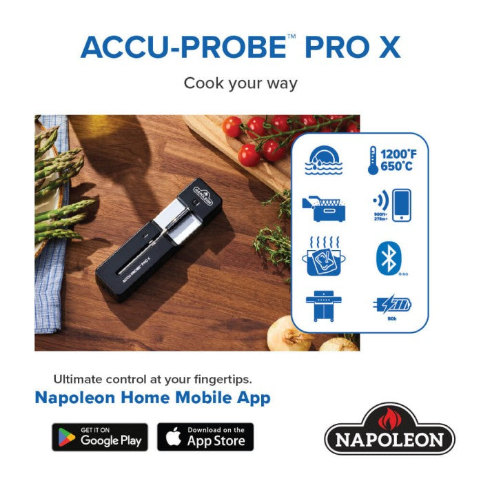 ACCU-PROBE™ PRO X Wireless Bluetooth Thermometer with Six Sensors
