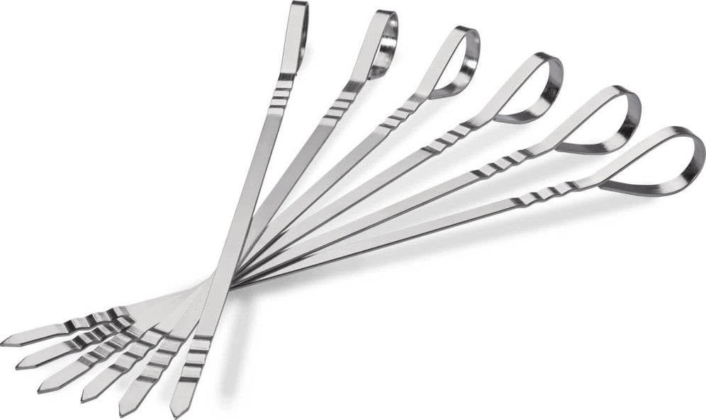 Napoleon Healthy Choice Starter Kit | Stainless Steel Skewers | Flexible Grill Basket | Multifunctional Topper | Healthy Grilling | Caterbitz UK