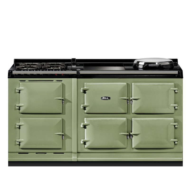 AGA ER7i 160-5e Electric with Induction Hob + Four Burner Gas Hob