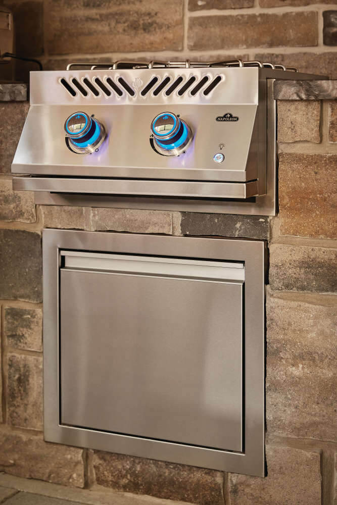 Napoleon 18 x 16 Stainless Steel Single Door Outdoor Kitchen Component