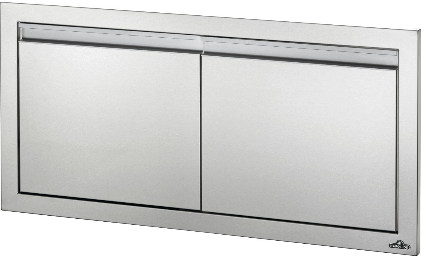 Napoleon 36 x 16 Small Double Door Stainless Steel Outdoor Kitchen Storage