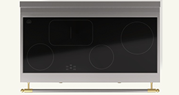  (EI) 5 Cooking Zones of 2600w each (booster 3700w), 3 Zones 230mm, 210mm, 320mm, 2 Rectangular Zones 372 x 218mm