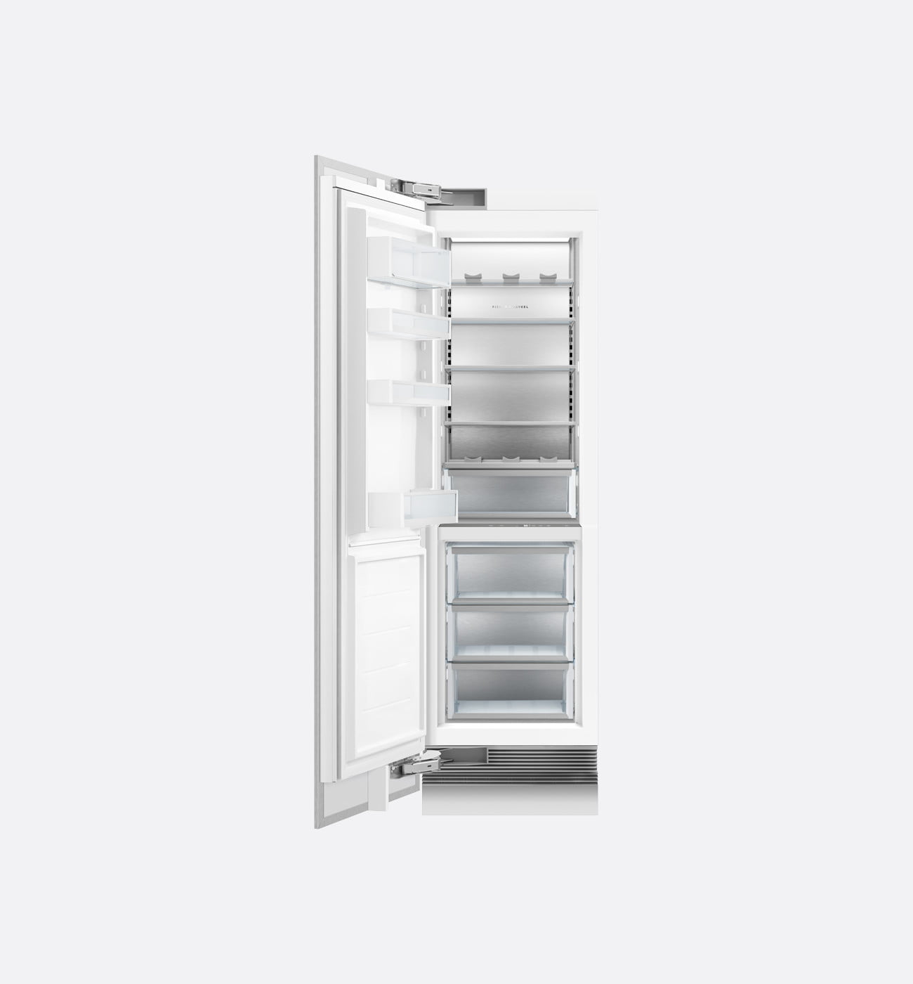 Fisher & Paykel RS4621FRJK3  45.7cm Freezer + RS6121SLK3 61cm Fridge