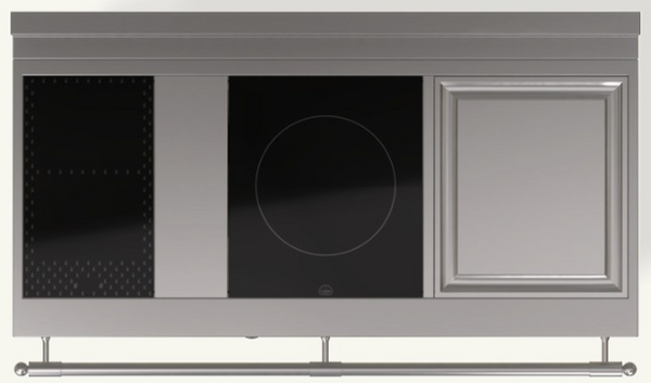 (HR) 1 Induction Hob with 2 Cooking Zones, 1 Large Induction Hob, 1 Electric Teppanyaki