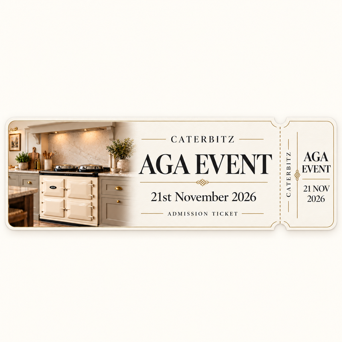 Aga Experience at Caterbitz | 21st November 2026