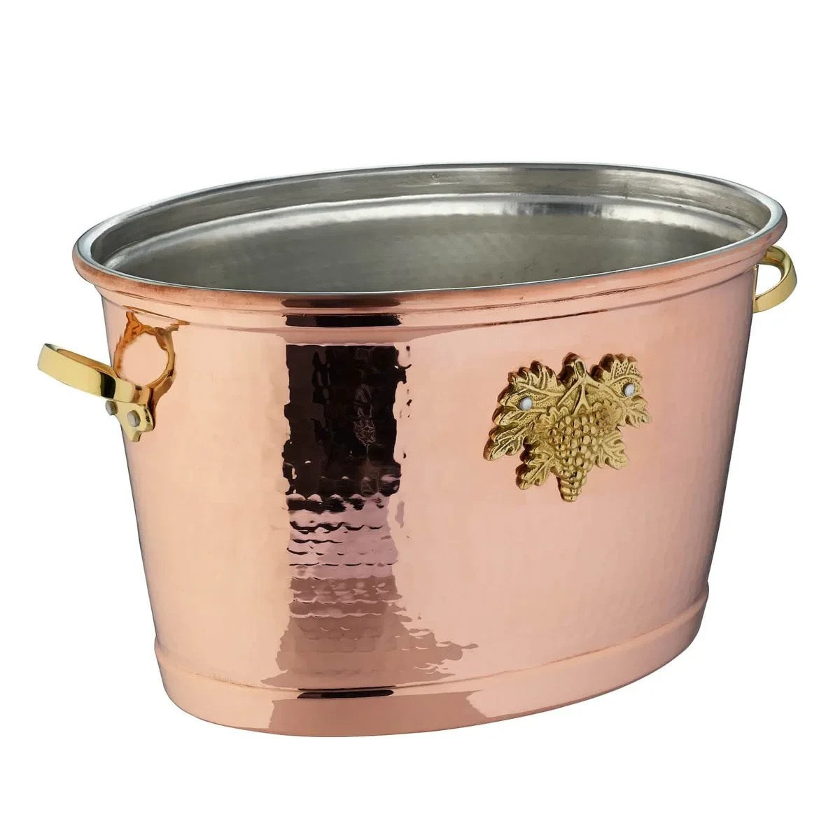 Ruffoni Historia Decor Copper Champagne Wine Cooler