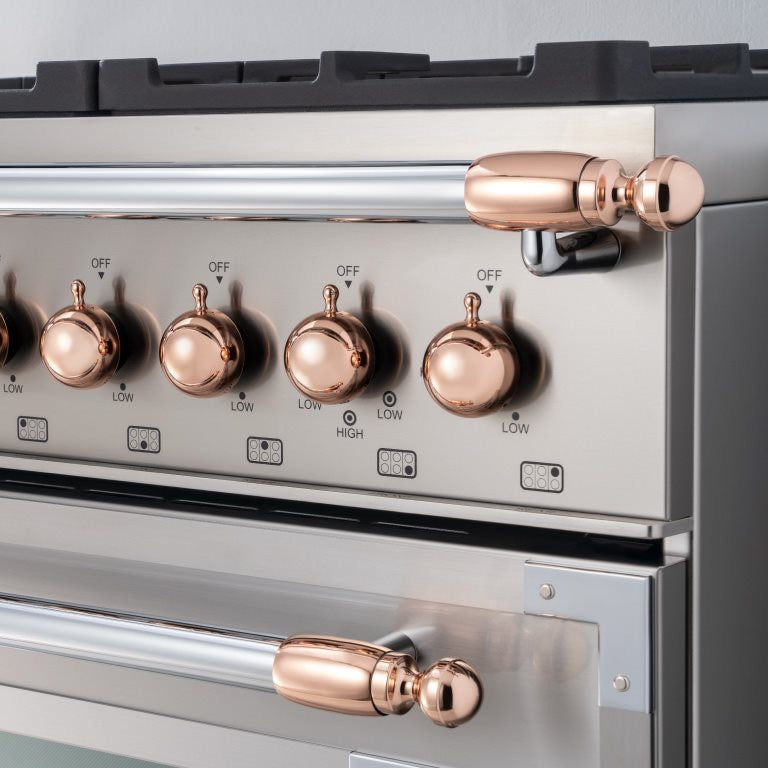 Bertazzoni Heritage Series Copper Décor Set for Cooker and Hood
