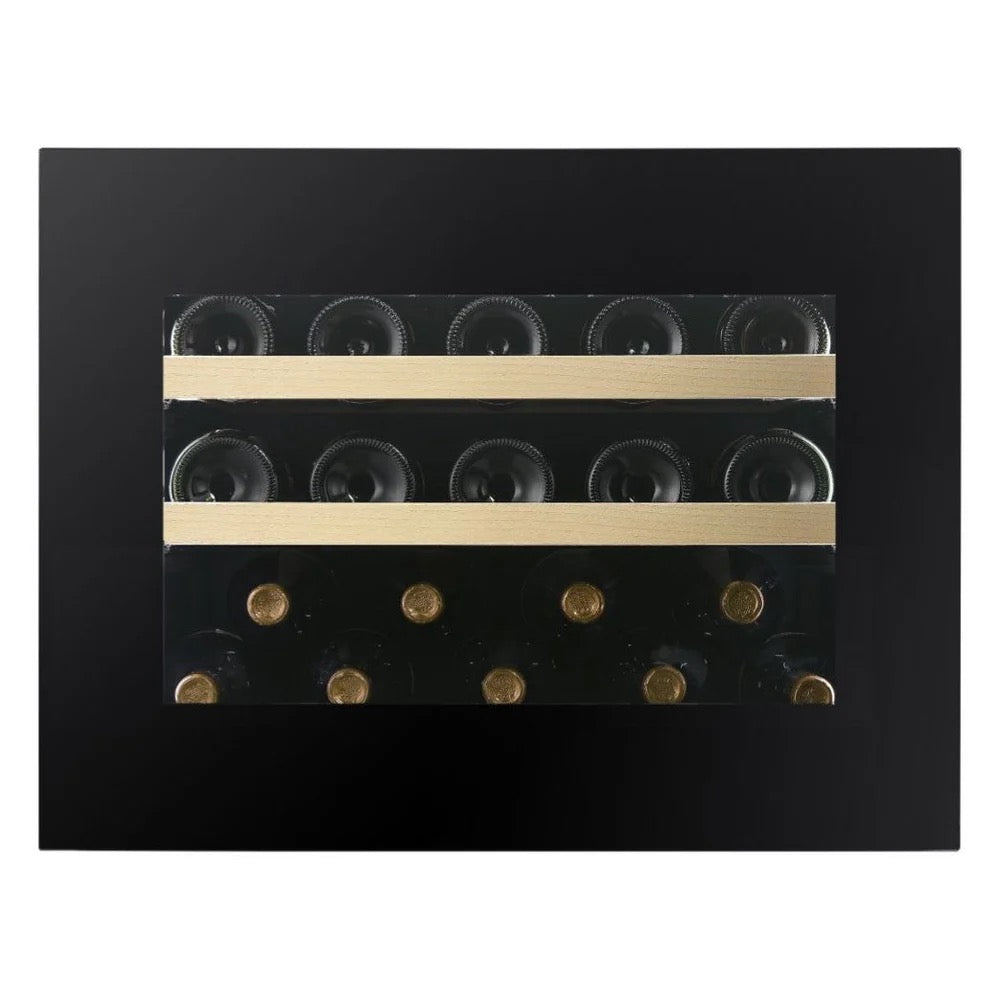 Dunavox Horizon - 19 Bottle - Handleless Integrated Wine Cooler - DVH-19.50B.TO